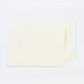 Plain white blank envelopes set for wedding invitations, business cards, and greeting notes. - 16*10.9cm / Off White