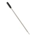 Recambio de boligrafo de metal 11.6cm accesorio de material de oficina estandar. - 10.7CM / Negro