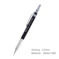 0.5mm minenlehre druckbleistift metall abs material schwarz schreiben stifte design - 0.5mm / Schwarz