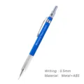 0.5mm Druckbleistift mit Metall und ABS Gehäuse, blaue sechseckige Zeichenbleistift. - 0.5mm / Blau