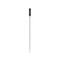 Metal ballpoint pen refill replacement black cap 11.6cm stationery writing accessory - Black Pen Refills (Wax Tipped)