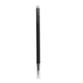 Black erasable gel pen refill replacement core with transparent protective caps. - 0.5mm / Black Ink