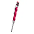 Diepe gat timmerman potlood, rode metaal mechanische houtbewerking marker met 2.8mm grafiet. - Rode metalen staaf