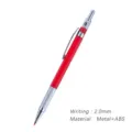 Roter 2.0mm Druckbleistift mit Metall und ABS Gehaeuse fuer kuenstlerisches Zeichnen und Skizzieren. - 2.0mm / Rot