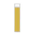 2.8mm Deep Hole Woodworking Pencil Refills Yellow Lead 6 Pieces Box Variant Display - Yellow Carpenter Pencil Leads (6-Pack)