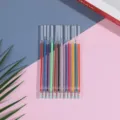 12-color gel pen refills, assorted colored markers for smooth journal writing and daily use - Metallic