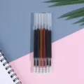 Vintage gel pen refills colorful set 0.5mm bullet tip smooth writing stationery. - Pen Refill / Burgundy