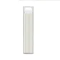 2.8mm deep hole woodworking pencil refills white lead markers 6pcs in clear storage box - White Carpenter Pencil Leads (Pack of 6)