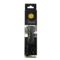 Keep Smiling 12-piece 5B drawing pencil set for artists, art students, and sketching. - 5B Multicolor Set