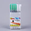 6 pcs plastic water brush pen set watercolor calligraphic painting art supplies durable - Set of 6