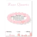 Natural Rose Quartz Beaded Bracelet 10mm Pink Crystal Elastic Healing Gemstone Jewelry - Rose Quartz