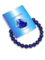 Natürlicher Lapislazuli Perlenarmband Elastischer Edelstein Schmuck Geschenk für Damen Herren - Lapislazuli