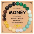 Multi-color natural gemstone beaded bracelet chakra healing crystal jewelry for women gift - Multi-Color Natural Stone Style 6
