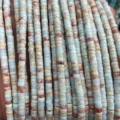 Natural stone 2x4mm tube spacer beads, cylindrical loose beads for DIY handmade jewelry. - Shoushan Stone
