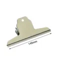 Silver metal bulldog clip large document binder clip 145mm office stationery supply tool - Extra Large Hinge Clips (145mm) / Metallic