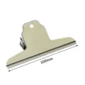 Silberne Metall-Büroklammer 160 mm breite schwere Büroklammer für Büro und Kunst. - Übergroße Briefklemmen (160 mm) / Metallic
