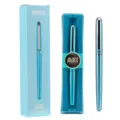 Baoke 0.5mm gel pen set, blue fine point smooth writing signature pen for office school supplies. - Light Blue