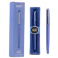 Baoke 0.5mm bullet tip gel pen blue high aesthetic office signature pen refillable water pen - Dark Blue