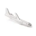 Pince a cravate avion argente homme chemise d'affaires col accessoire de mode metallique - Forme d'Avion (T1137-1) / T1137-1