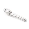 Pince a cravate en metal pour homme chemise d affaires forme avion fusee elegance - T1140-1