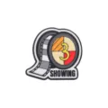 Cinema Movie Night Enamel Pin Badge Film Reel Brooch For Backpack Clothes Decor - Movie Film Style (C3494-3)
