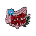 Schattige cartoon organen dikke darm emaille speld broche, grappig medisch studenten cadeau - Keep Healthy Dikke Darm Stijl (C3493-9)