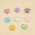 Strass étincelants étoile dos plat diamants coupe feu d'artifice breloques détail - Fleur de Prunier Visage Ananas Résine / 100 Pièces/Paquet (12mm) / Multicolore
