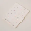 Fundas para libros de tela de algodón hecha a mano, estuche de gasa de doble capa con lunares. - Lunares de Colores