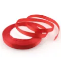 Nastro di raso rosso 10mm 3/8 di pollice per confezione regalo festa matrimonio Natale - Rosso Chiaro