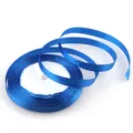 Nastro di Raso Blu 6mm 1/4 Pollice Nastro di Tessuto per Confezioni Regalo e DIY - Blu scuro