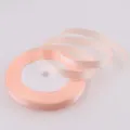 Nastro in raso di poliestere 6mm rotolo di stoffa per confezioni regalo matrimonio e decorazione DIY - Rosa chiaro