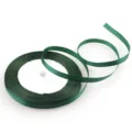 Dark green satin ribbon 6mm 1/4 inch polyester craft ribbon for gift wrapping DIY decor - Dark Green