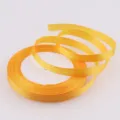 Nastro di raso giallo 6mm in poliestere tessuto artigianale fai da te regalo 1/4 pollice - Oro