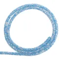 Blue rhinestone tube diy shoe charm hair clip material sparkly sequin cord accessory - Light Blue