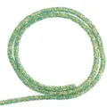 Green glitter rhinestone tube DIY craft supply for stylish shoes and hair accessories variant. - Grass Green