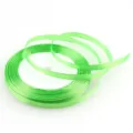 6mm green satin ribbon roll for gift wrapping, creative DIY crafts and party decoration. - Light Green