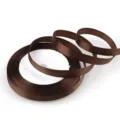 Nastro in raso marrone da 10 mm per confezioni regalo, decorazioni nuziali e bricolage. - Marrone scuro
