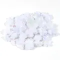 Ciondoli in resina farfalla rosa iridescenti colorati fai da te per accessori di custodia - Confezione da 50g / AB Perlato Bianco Sporco