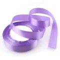 Purple satin ribbon 20mm 3/4 inch silk ribbon for gift wrapping wedding DIY sewing decor - Size 25 / Light Purple