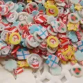 5mm Christmas polymer clay slices for nail art DIY, colorful mixed designs and cute shapes. - Christmas Theme Slices / 1000 Pieces/Pack
