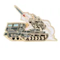 Military rocket launcher enamel pin badge, metal brooch for bags and clothes, stylish accessory. - Rocket Launcher (C3293-4)