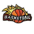 Enamel basketball pin badge creative sports metal brooch for bags clothes decor gift - C3156-2