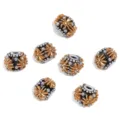 Perle en acrylique vintage araignee strass diy breloque pour bracelet telephone - Style Araignée Stéréo (AZBY066013) / 23*23*18mm / Or