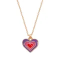 Leuke meerlaagse hartjes hanger ketting voor kinderen, kleurrijke emaille gouden ketting. - Meerlagige Hart Stijl