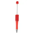 DIY στυλό ballpoint στρας με λαμπερό χρώμα καραμέλας μεταλλικό γραφείο δώρο stationery - Κόκκινο
