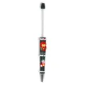 Christmas themed novelty ballpoint pen with cute cartoon Christmas sock and gift bag decor. - Dark Green Gift Bag Style (CT032008.5)