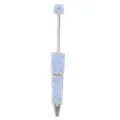 Penne a sfera di perline di strass azzurro, cancelleria da ufficio decorativa. - Fiocco Bolla Blu Chiaro (SL671008)