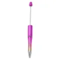 Bolígrafo DIY para Cuentas Degradado Morado Metálico Plástico Papetería Manualidad - Estilo Galvanizado Degradado (CZB106038-31)