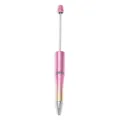 Boligrafo DIY para Cuentas con acabado metalico degradado y varilla para abalorios. - Estilo Rosa Oro Degradado Tricolor (CZB106038-32)