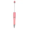 Bolígrafo con cuentas de bricolaje con cuerpo de metal degradado rosa para diseño - Estilo Degradado Rosa (CZB106038-83)